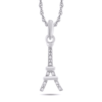 10KT-0.025CTW PENDANT