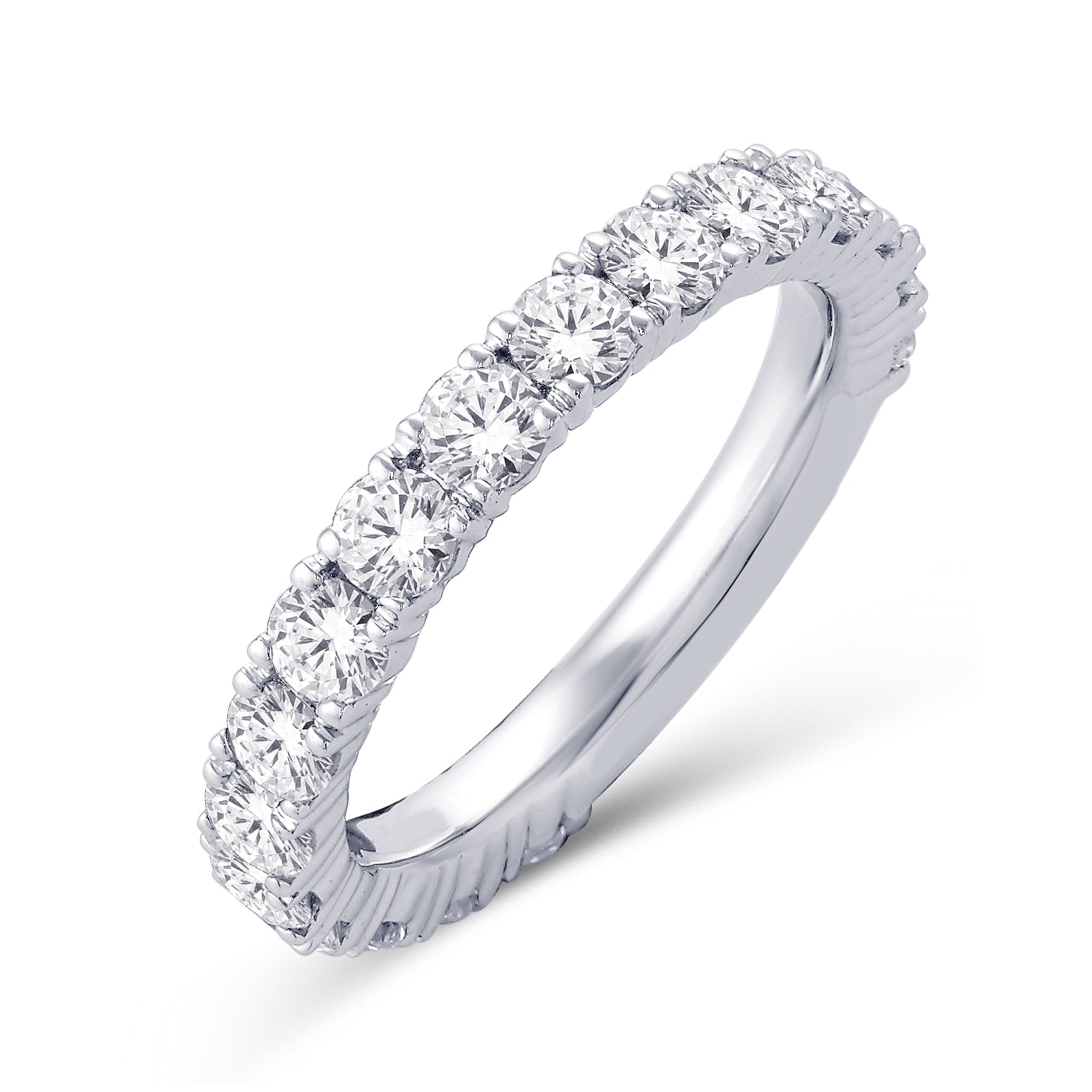 14KTGOLD 1.00CTW LADIESBAND (TRAY_PROGRAM)