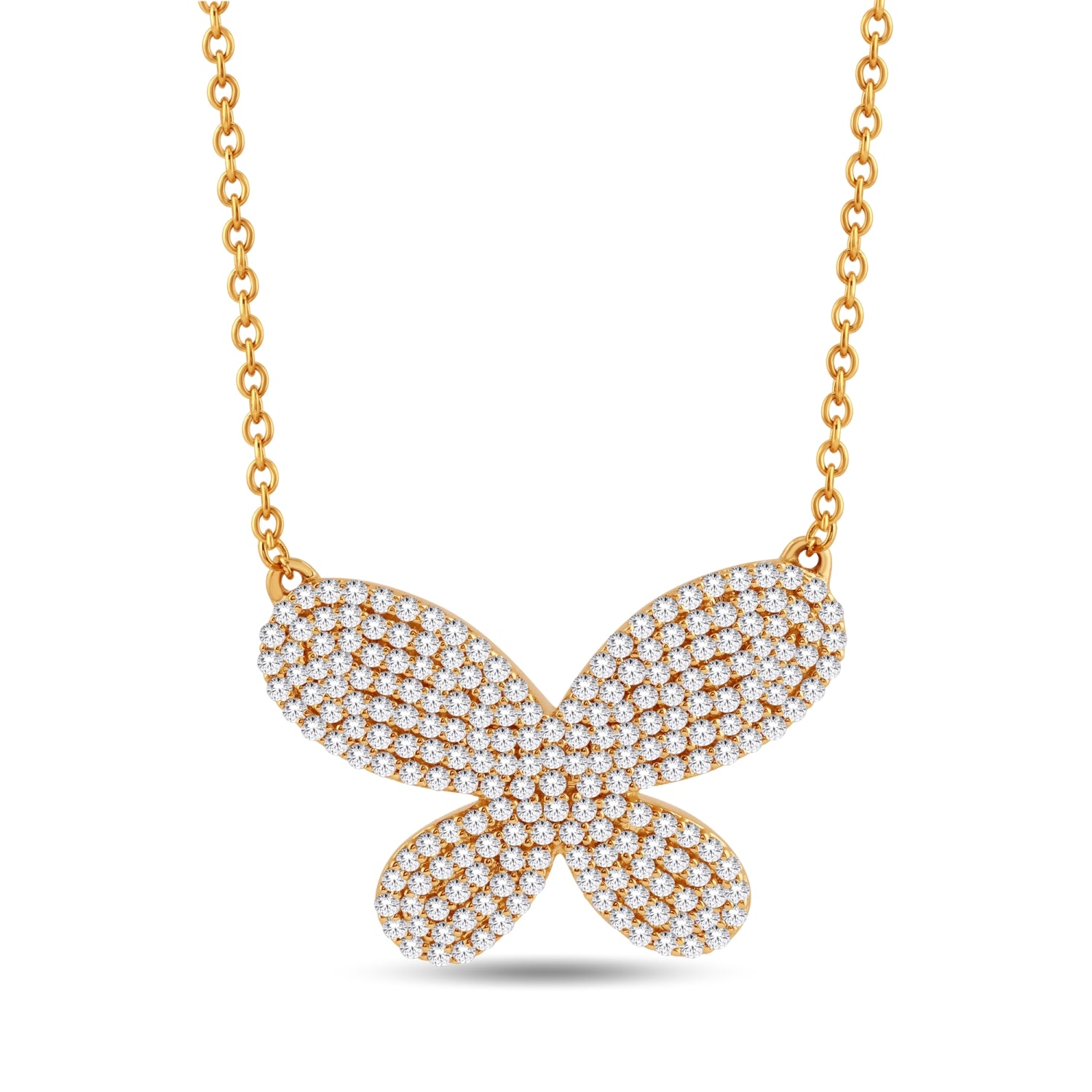 14KTGOLD 0.15CTW NECKLACE(SET)